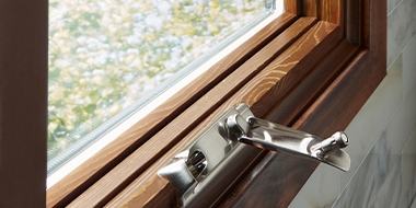 window hardware casement window crank silver